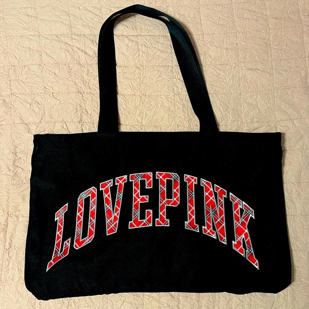 Victoria’s Secret PINK Oversized Tote – Multi-Color, Carry-All Bag - Picture 1 of 12